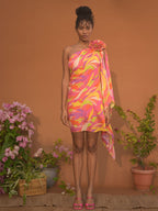 Malibu Girlfriend Toga Dress