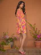Malibu Ruffled Mini Dress