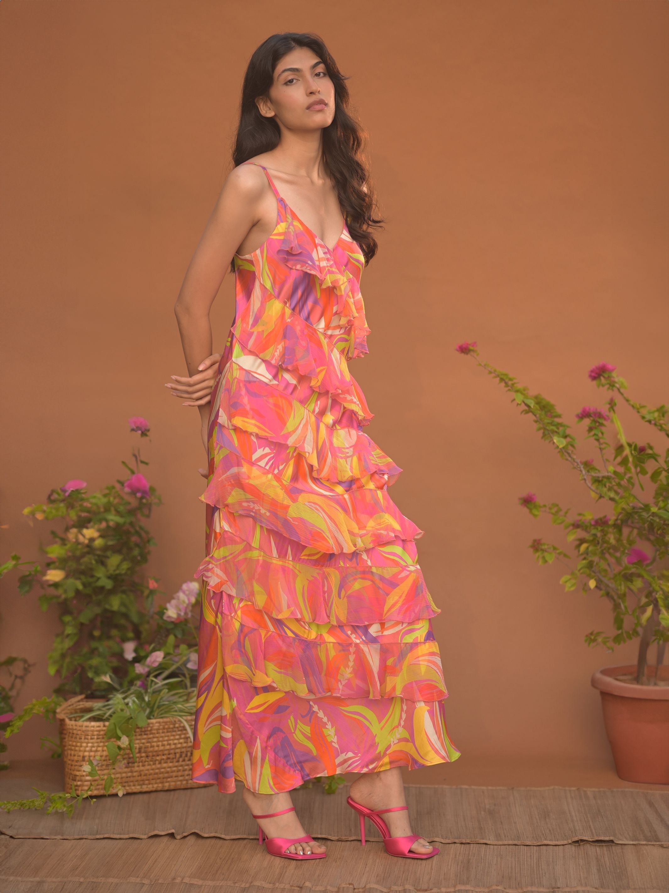 Malibu Ruffle Dress