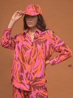 Jasmine Linen Button-down Shirt
