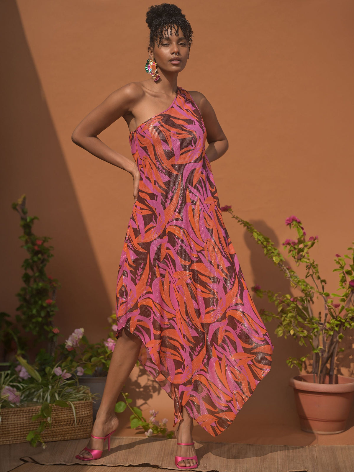 Jasmine Shimmer Maxi Dress